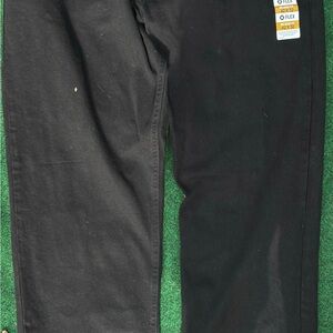 Wrangler Black Relaxed Fit Flex Pants